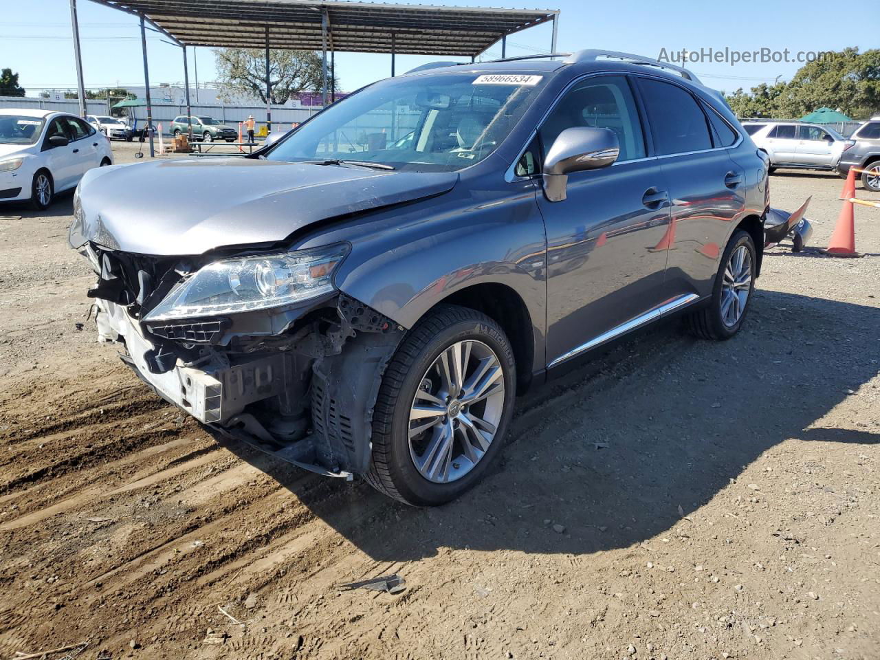 2015 Lexus Rx 350 Gray vin: 2T2ZK1BA0FC178711