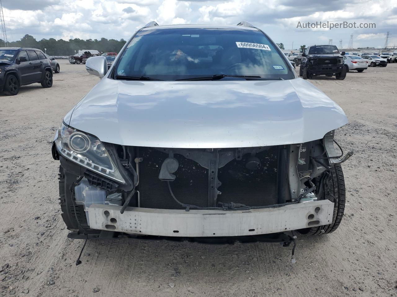 2015 Lexus Rx 350 Silver vin: 2T2ZK1BA0FC207365