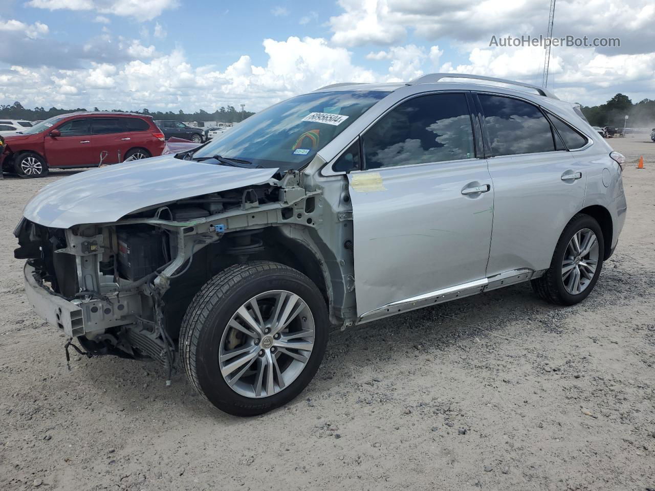 2015 Lexus Rx 350 Silver vin: 2T2ZK1BA0FC207365