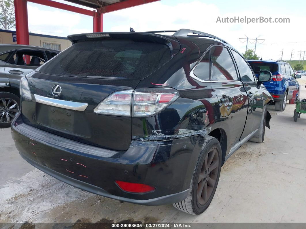 2010 Lexus Rx 350   Черный vin: 2T2ZK1BA1AC016305