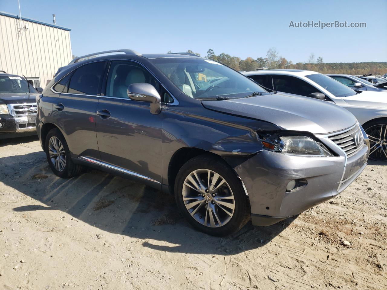 2013 Lexus Rx 350 Charcoal vin: 2T2ZK1BA1DC109751