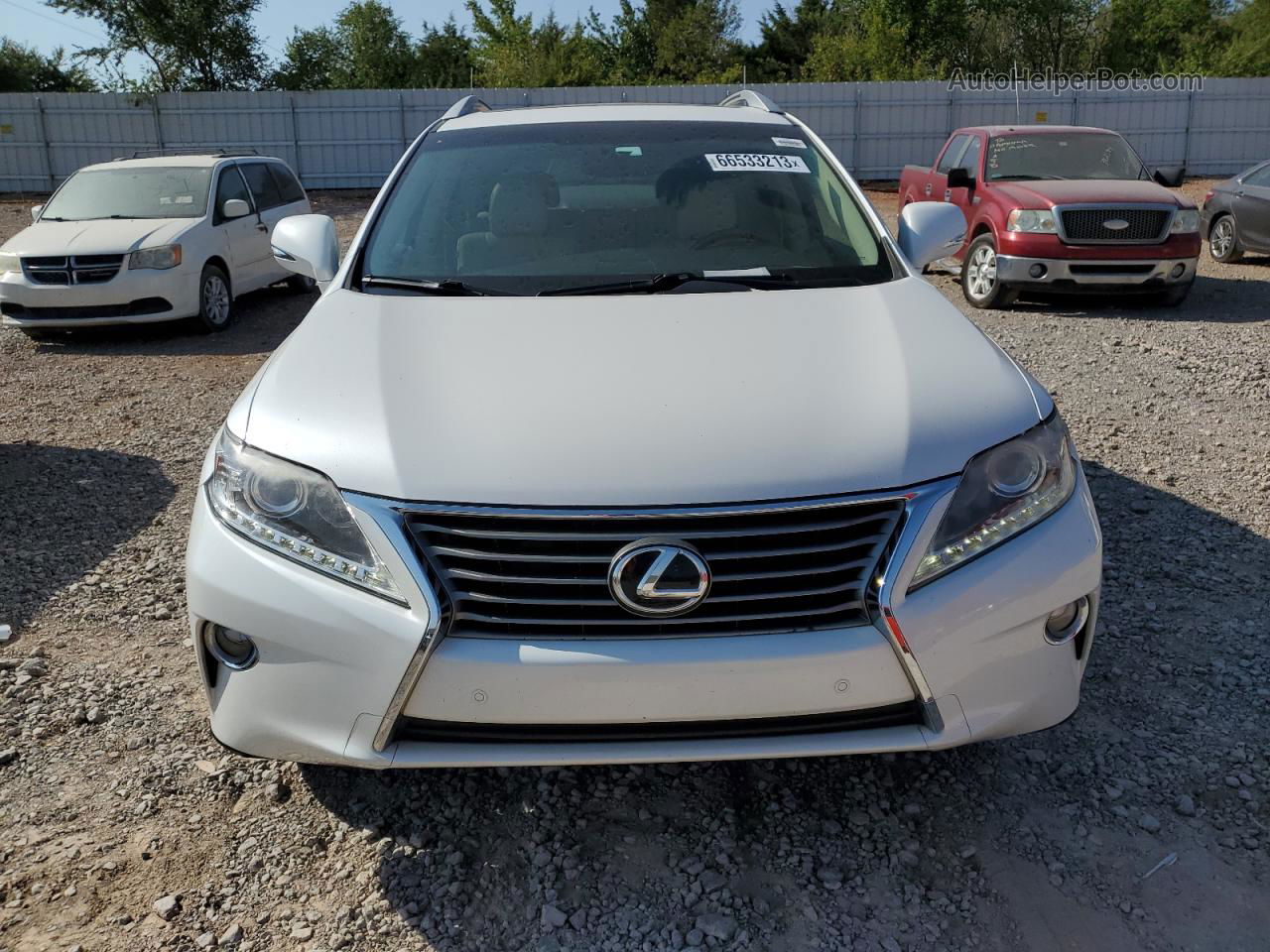 2013 Lexus Rx 350 White vin: 2T2ZK1BA1DC117171