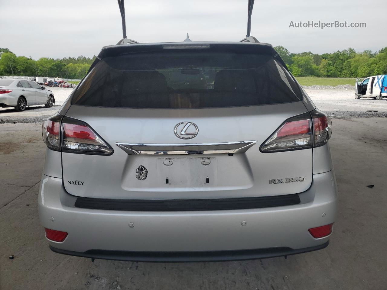 2013 Lexus Rx 350 Silver vin: 2T2ZK1BA1DC118613