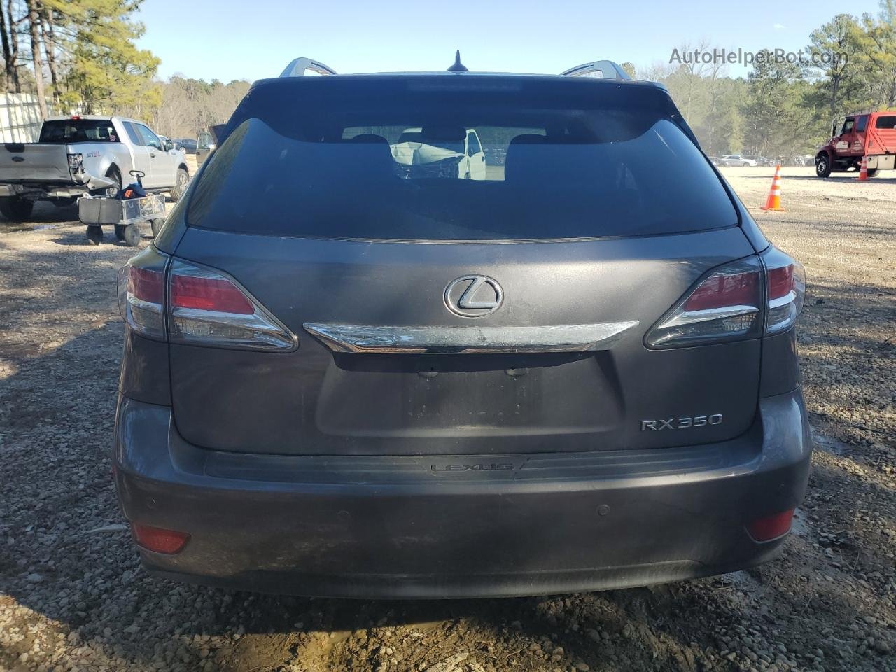 2013 Lexus Rx 350 Gray vin: 2T2ZK1BA1DC119034