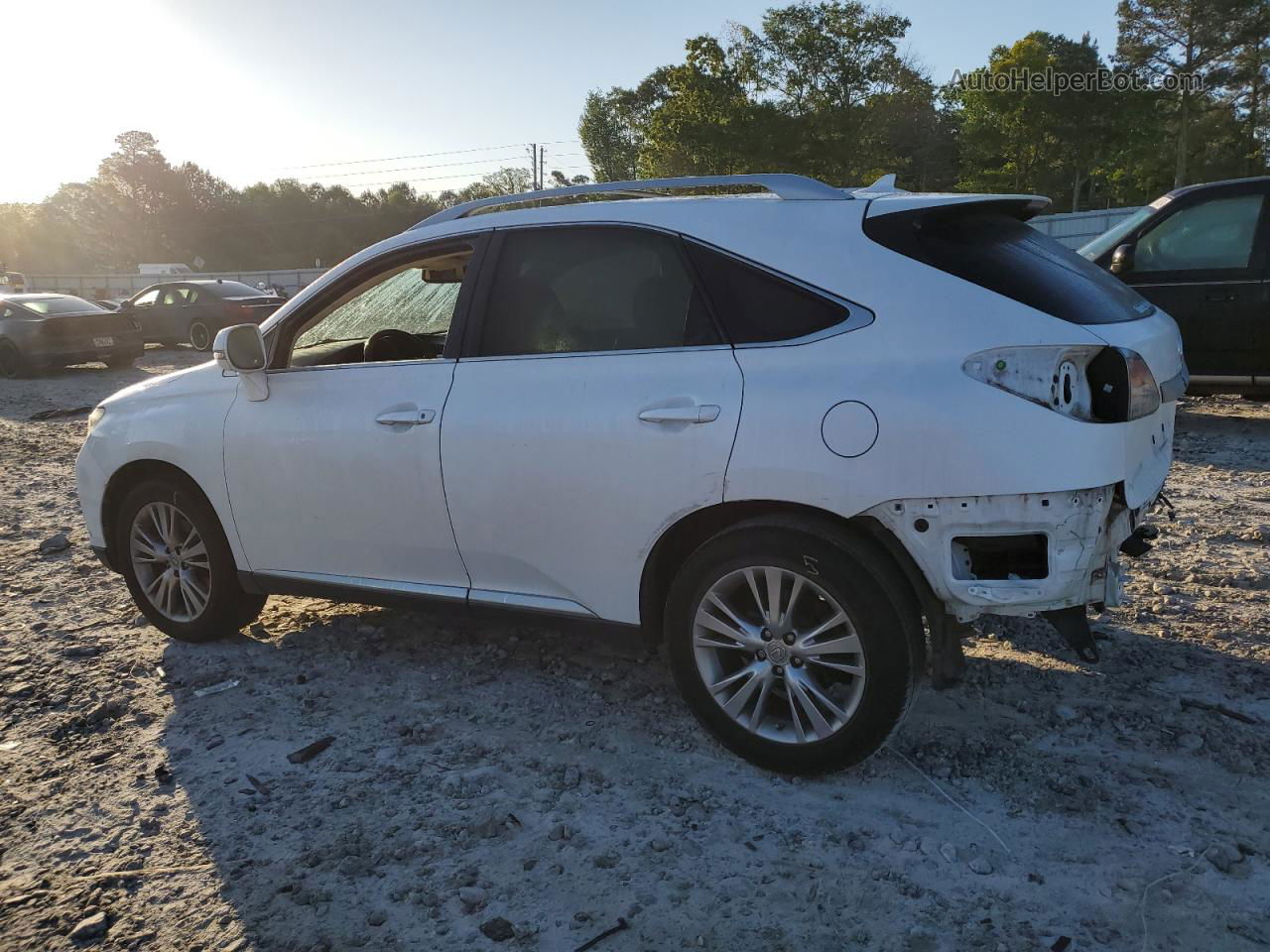 2013 Lexus Rx 350 White vin: 2T2ZK1BA1DC131121