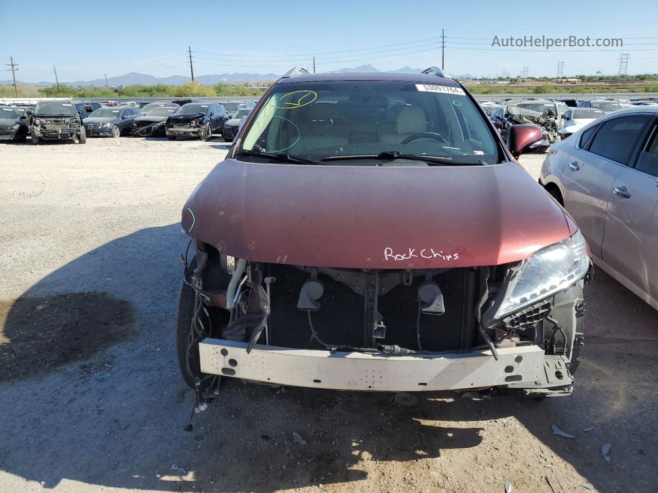 2015 Lexus Rx 350 Burgundy vin: 2T2ZK1BA1FC150075