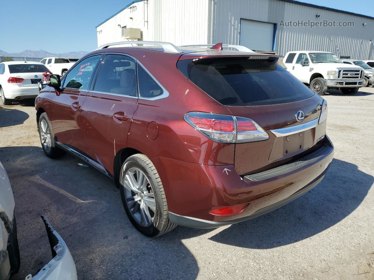 2015 Lexus Rx 350 Burgundy vin: 2T2ZK1BA1FC150075