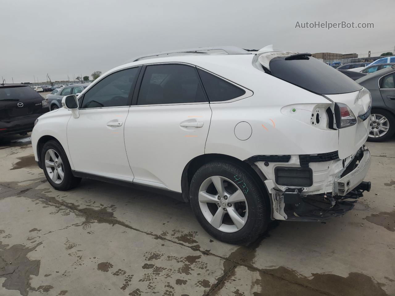 2015 Lexus Rx 350 White vin: 2T2ZK1BA1FC169578