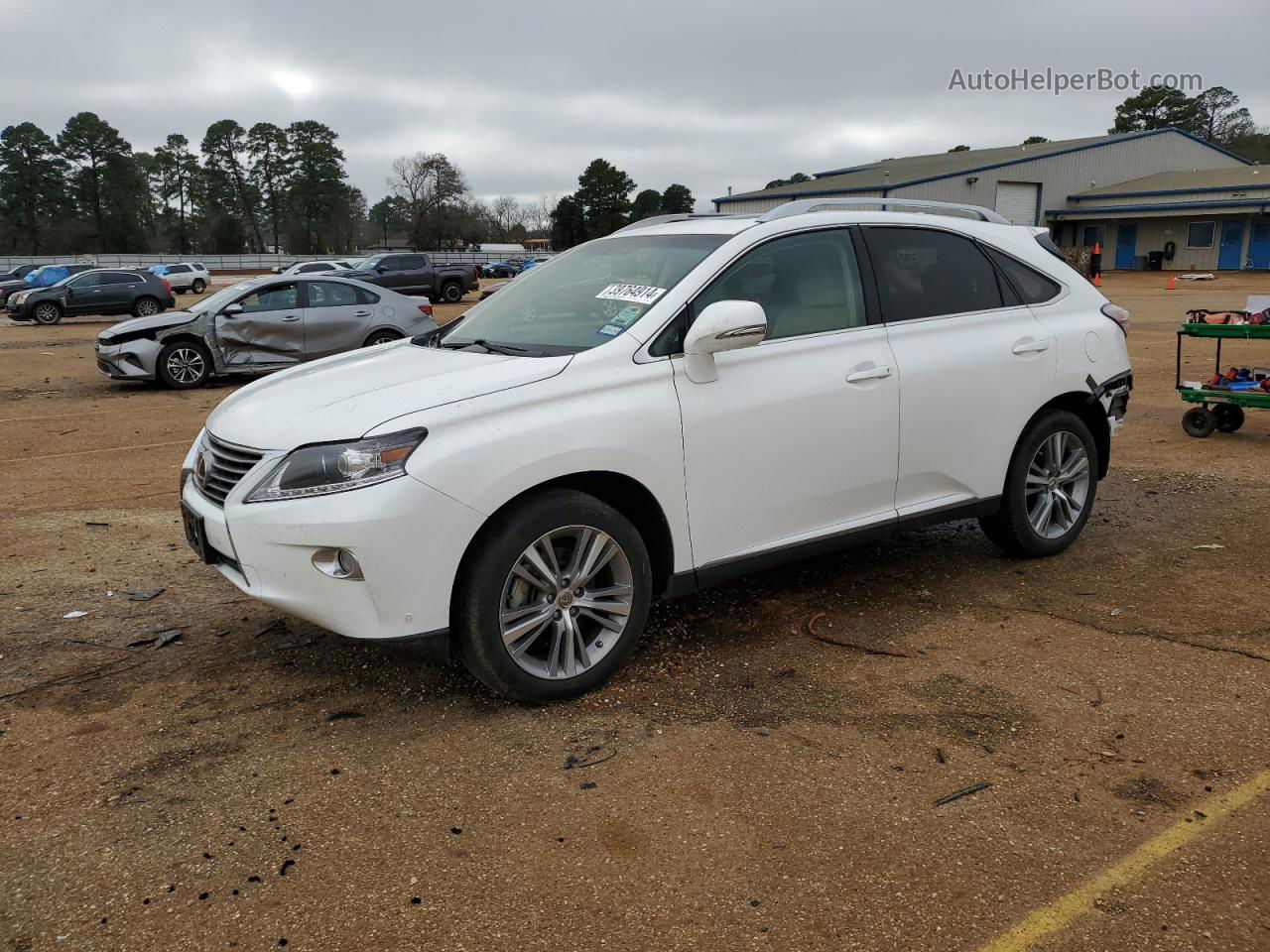 2015 Lexus Rx 350 White vin: 2T2ZK1BA1FC179303