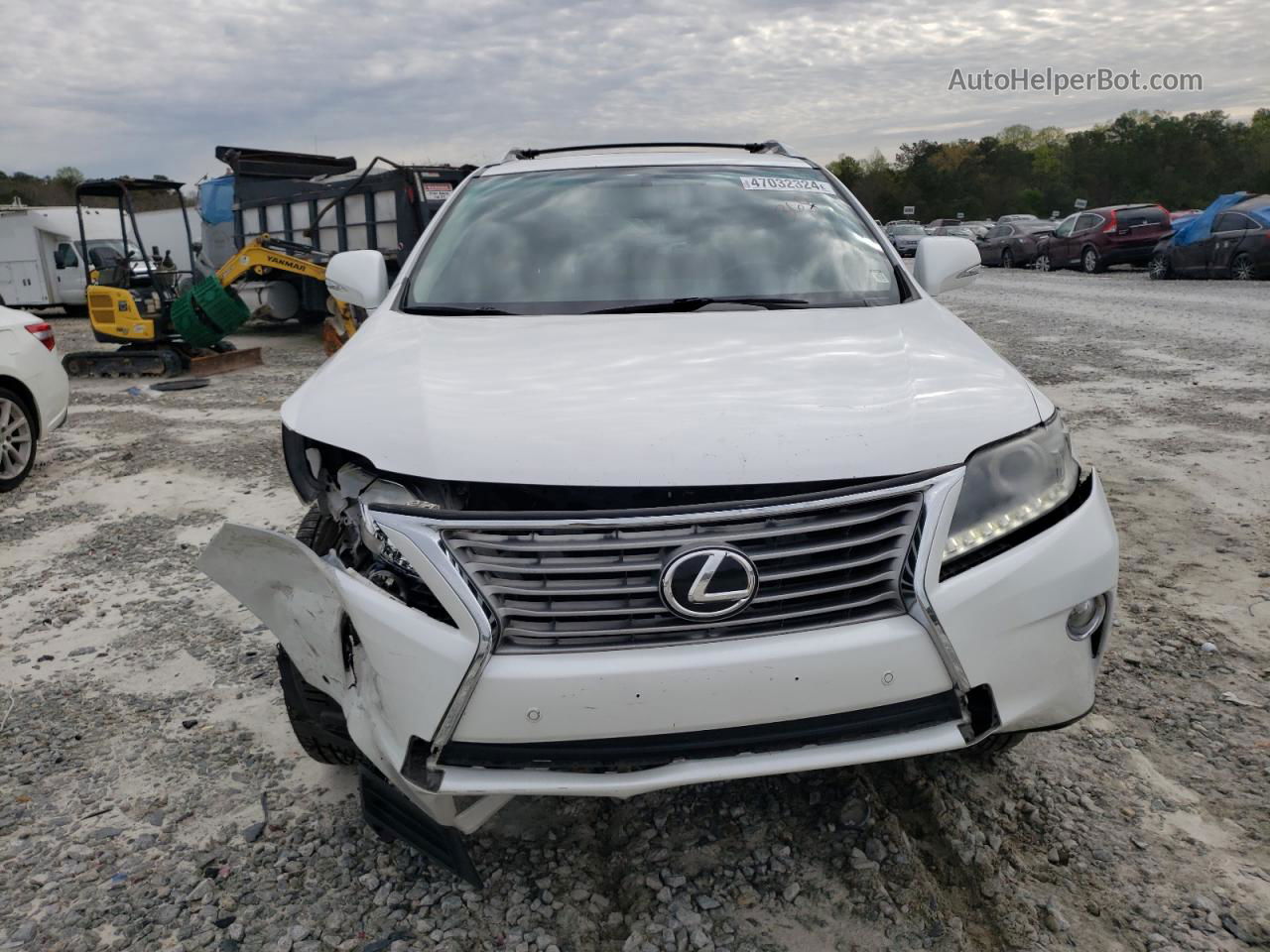 2015 Lexus Rx 350 Белый vin: 2T2ZK1BA1FC185909