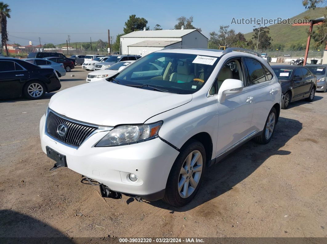 2010 Lexus Rx 350   Белый vin: 2T2ZK1BA2AC031380