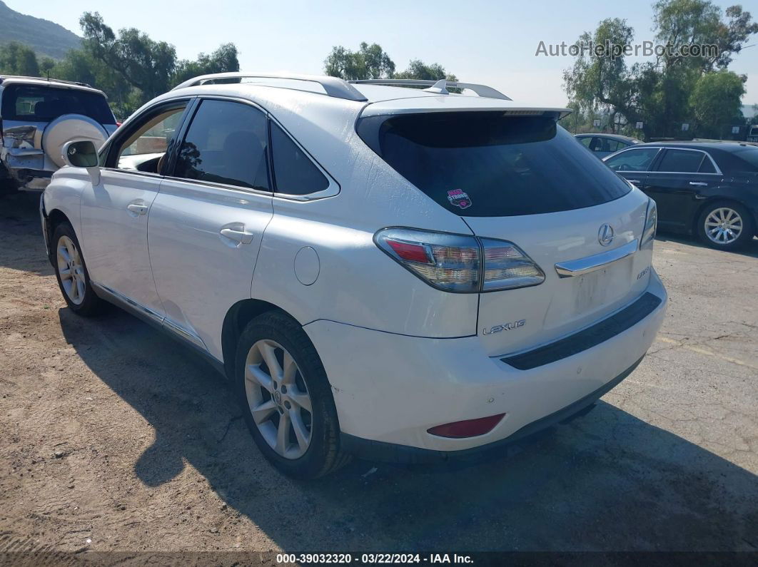 2010 Lexus Rx 350   Белый vin: 2T2ZK1BA2AC031380