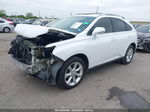 2010 Lexus Rx 350   White vin: 2T2ZK1BA2AC036255