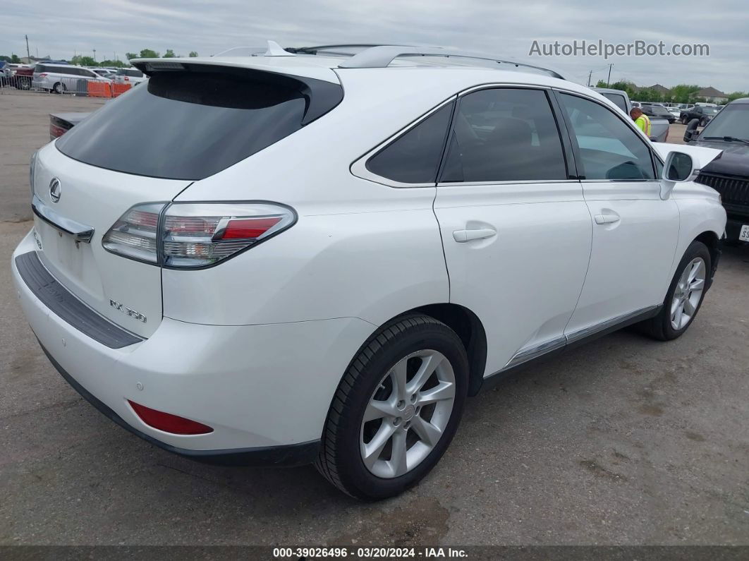 2010 Lexus Rx 350   White vin: 2T2ZK1BA2AC036255