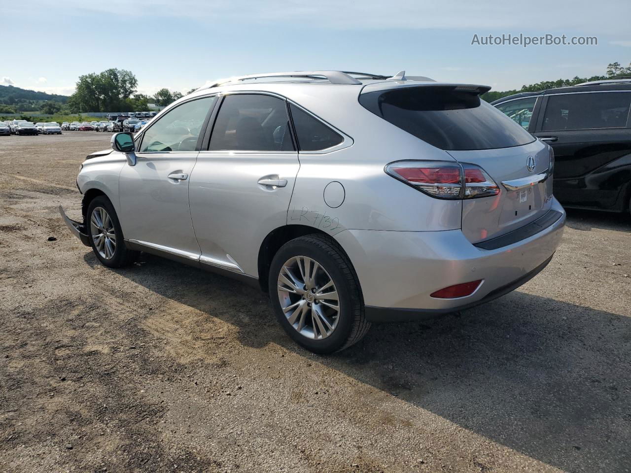 2013 Lexus Rx 350 Silver vin: 2T2ZK1BA2DC110164