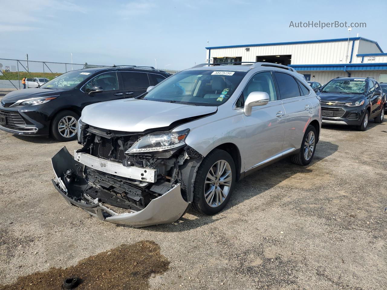 2013 Lexus Rx 350 Silver vin: 2T2ZK1BA2DC110164