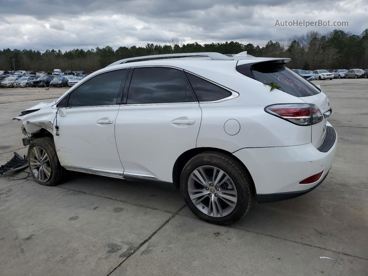 2015 Lexus Rx 350 Белый vin: 2T2ZK1BA2FC170951