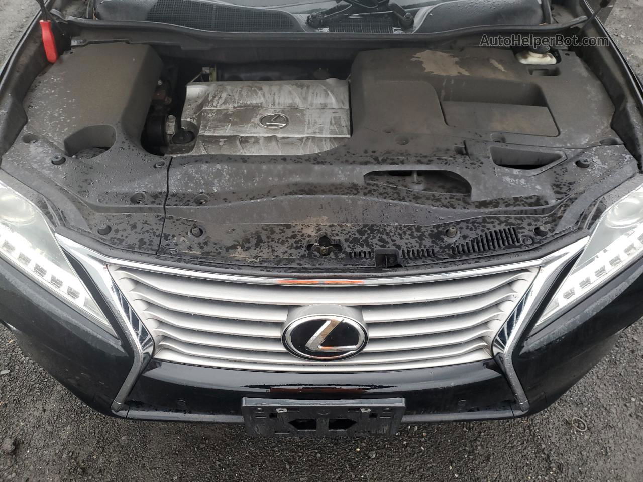 2015 Lexus Rx 350 Черный vin: 2T2ZK1BA2FC172361