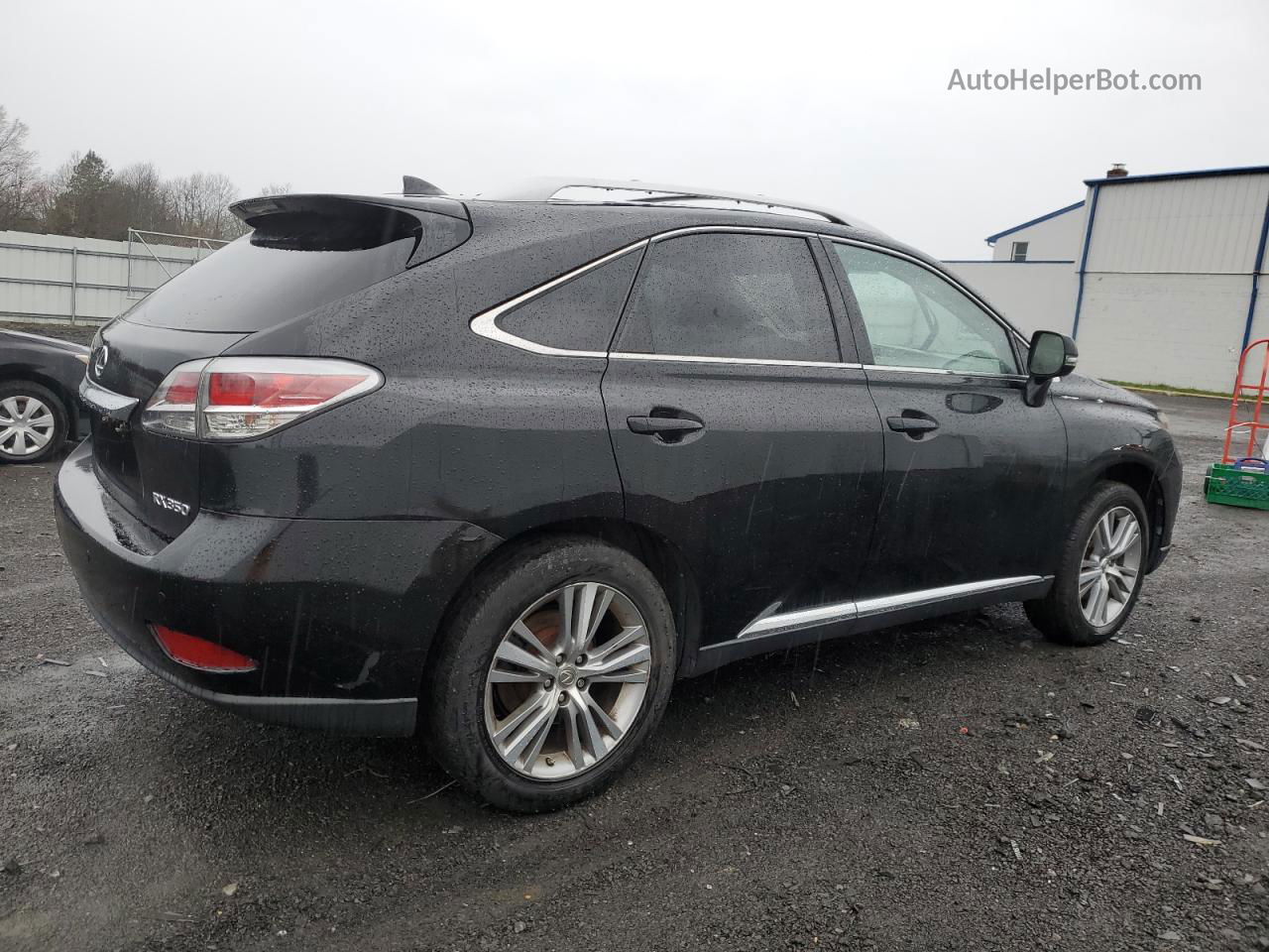 2015 Lexus Rx 350 Черный vin: 2T2ZK1BA2FC172361