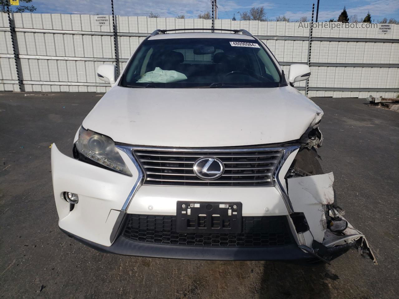 2015 Lexus Rx 350 Белый vin: 2T2ZK1BA2FC185949