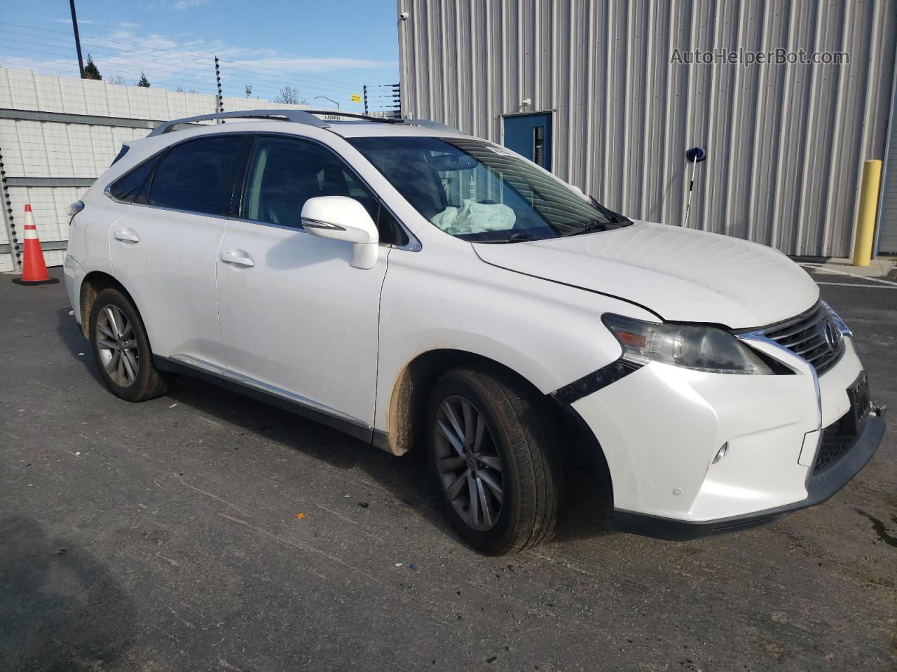 2015 Lexus Rx 350 Белый vin: 2T2ZK1BA2FC185949