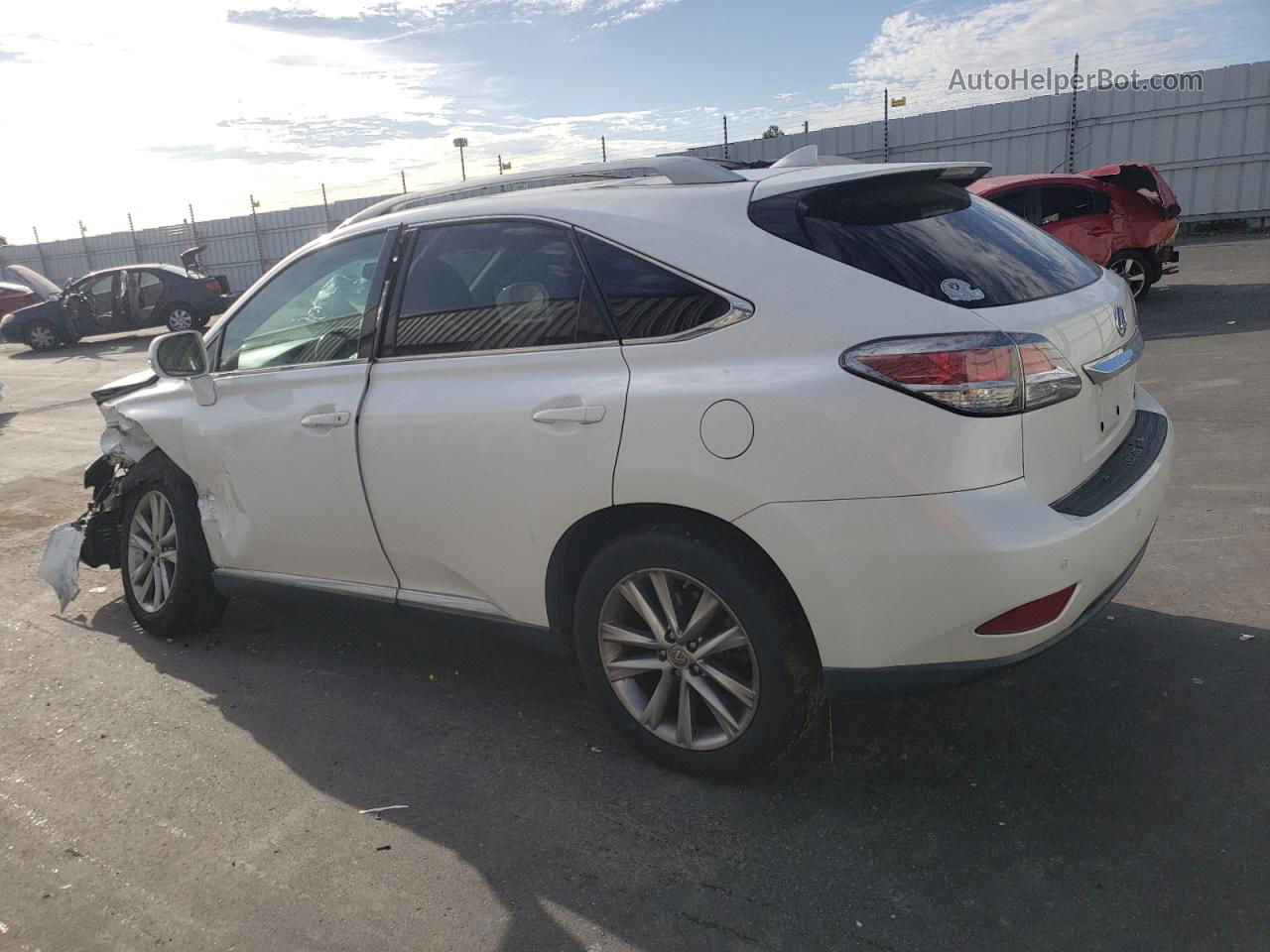 2015 Lexus Rx 350 Белый vin: 2T2ZK1BA2FC185949