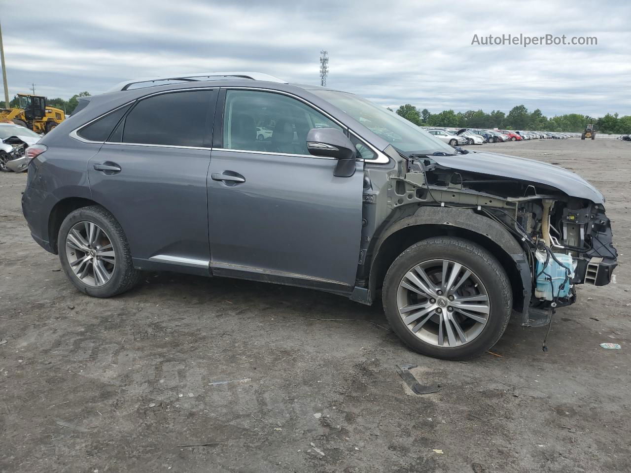 2015 Lexus Rx 350 Charcoal vin: 2T2ZK1BA2FC193727