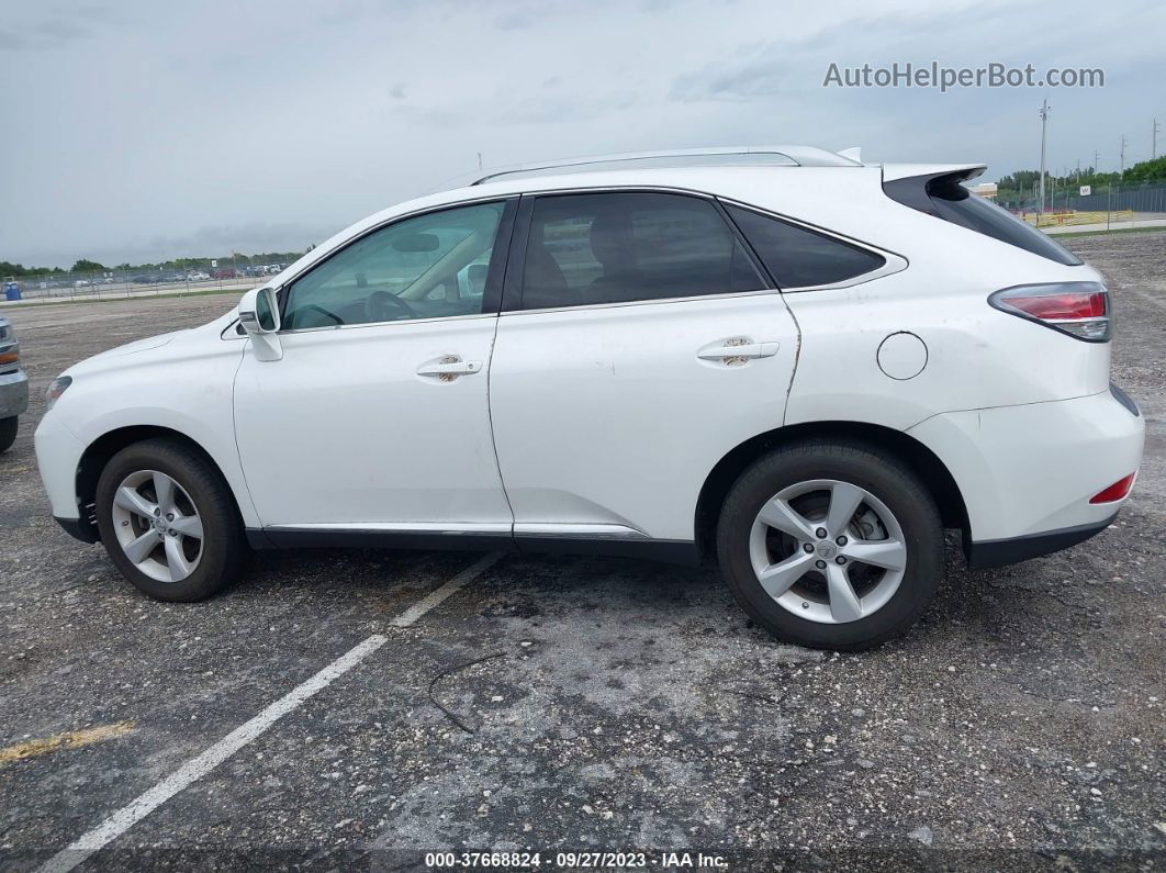 2015 Lexus Rx 350 White vin: 2T2ZK1BA2FC202376