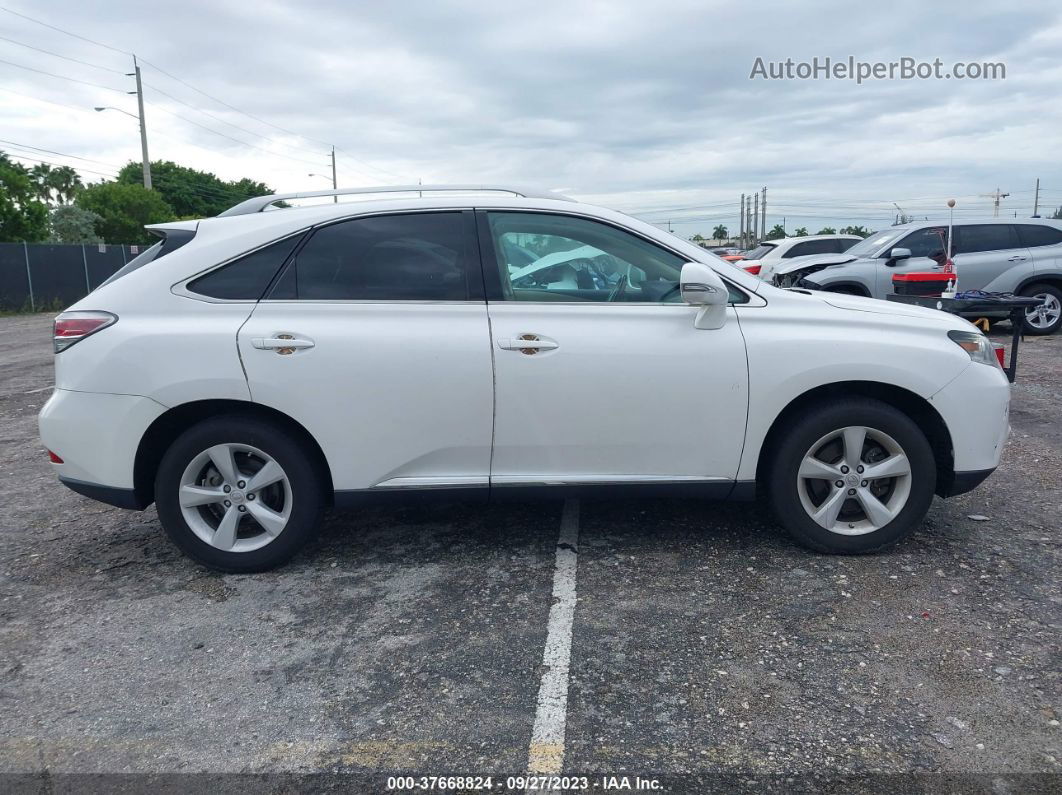 2015 Lexus Rx 350 White vin: 2T2ZK1BA2FC202376