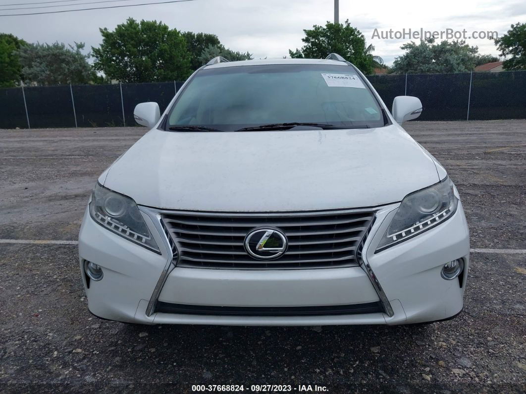 2015 Lexus Rx 350 White vin: 2T2ZK1BA2FC202376