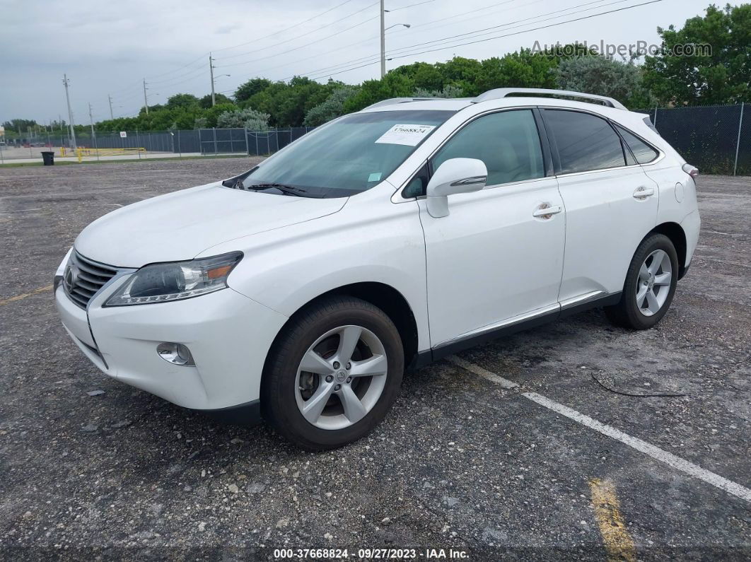 2015 Lexus Rx 350 White vin: 2T2ZK1BA2FC202376