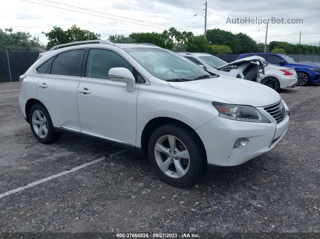 2015 Lexus Rx 350 White vin: 2T2ZK1BA2FC202376