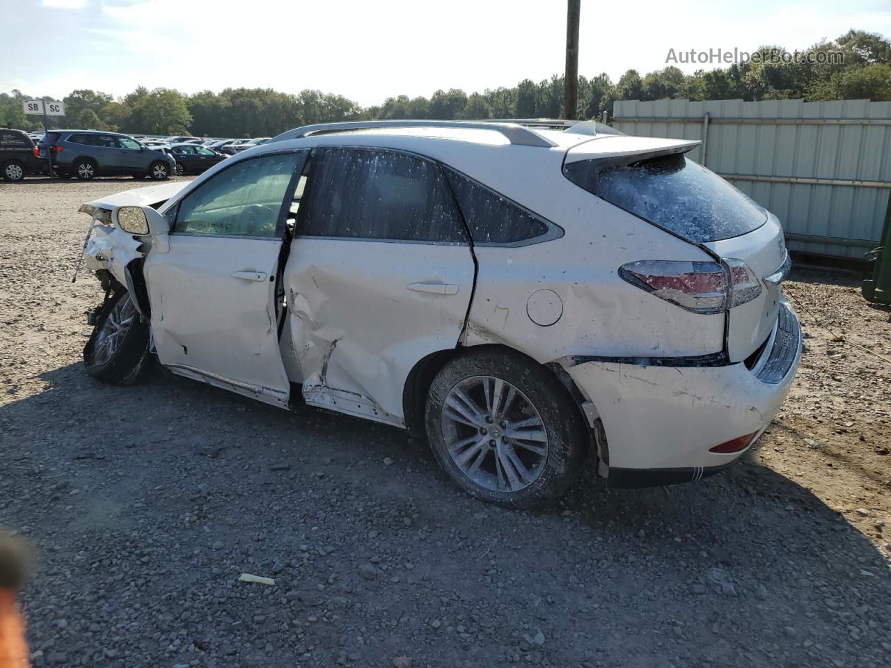 2015 Lexus Rx 350 White vin: 2T2ZK1BA2FC204192