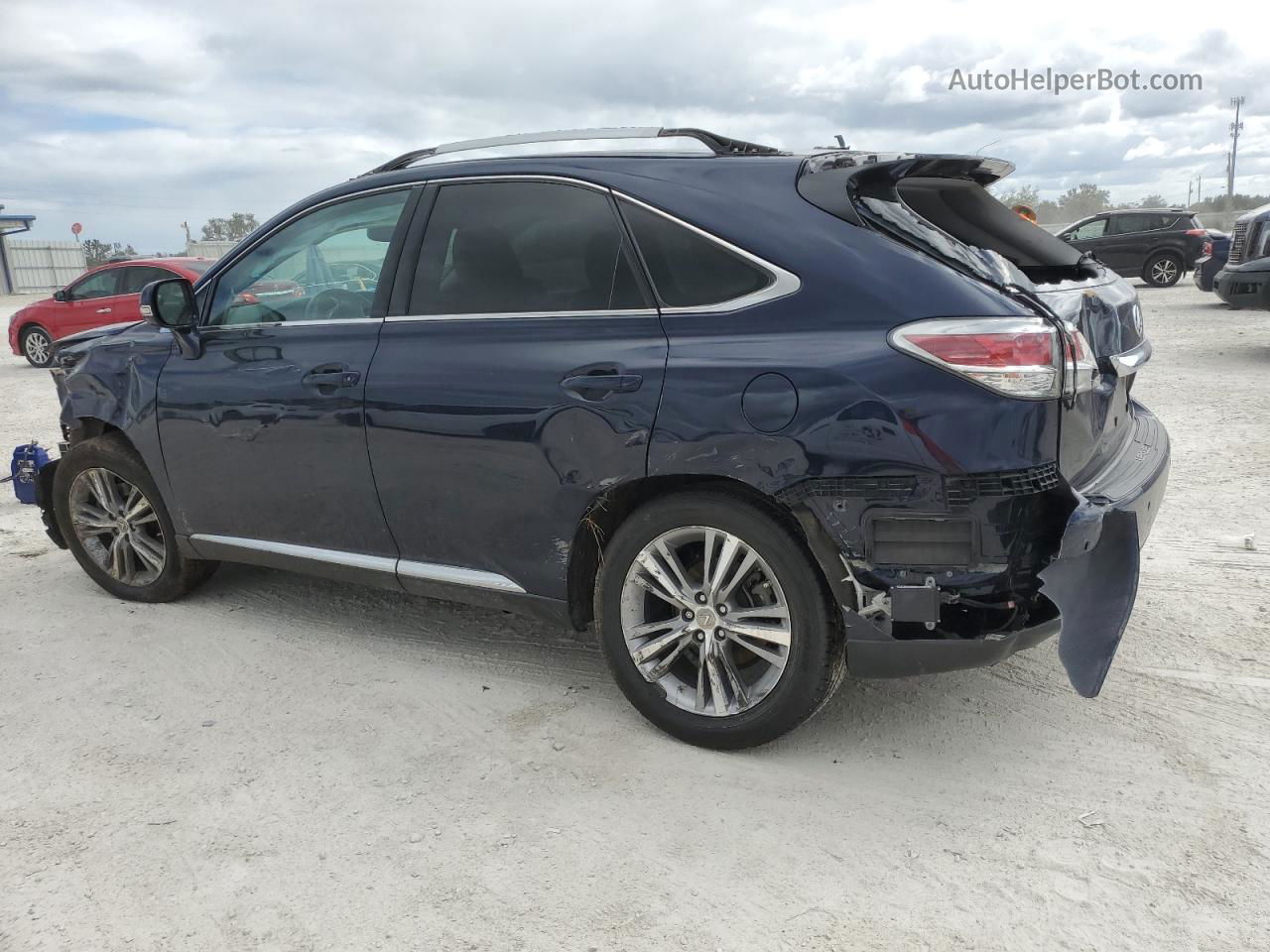 2015 Lexus Rx 350 Blue vin: 2T2ZK1BA2FC204452