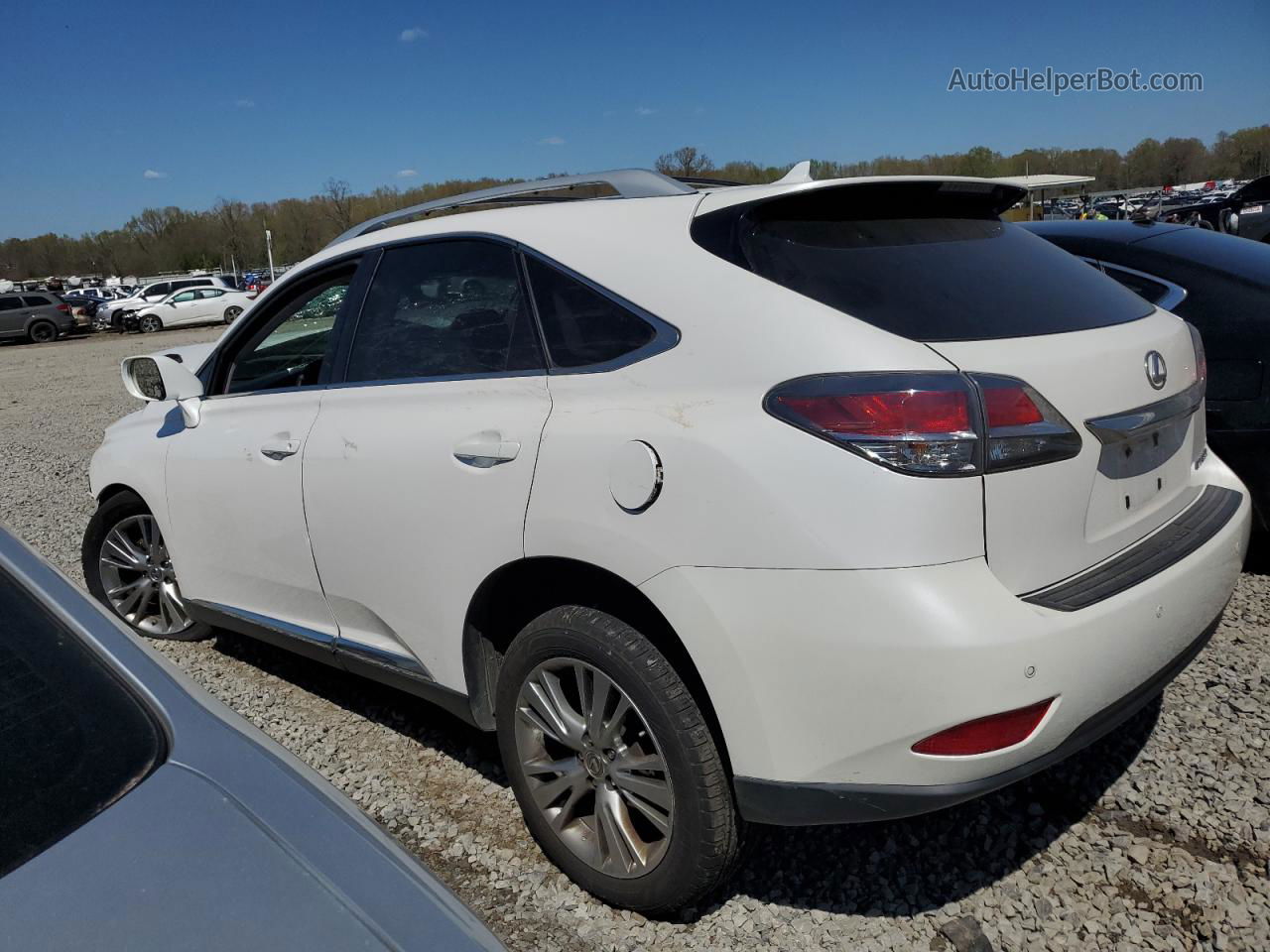 2013 Lexus Rx 350 White vin: 2T2ZK1BA3DC101747