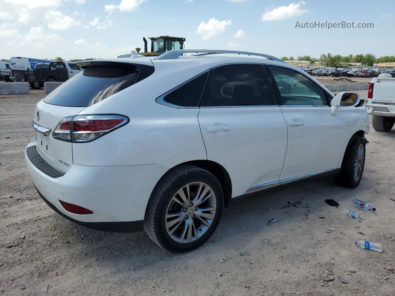 2013 Lexus Rx 350 White vin: 2T2ZK1BA3DC121299