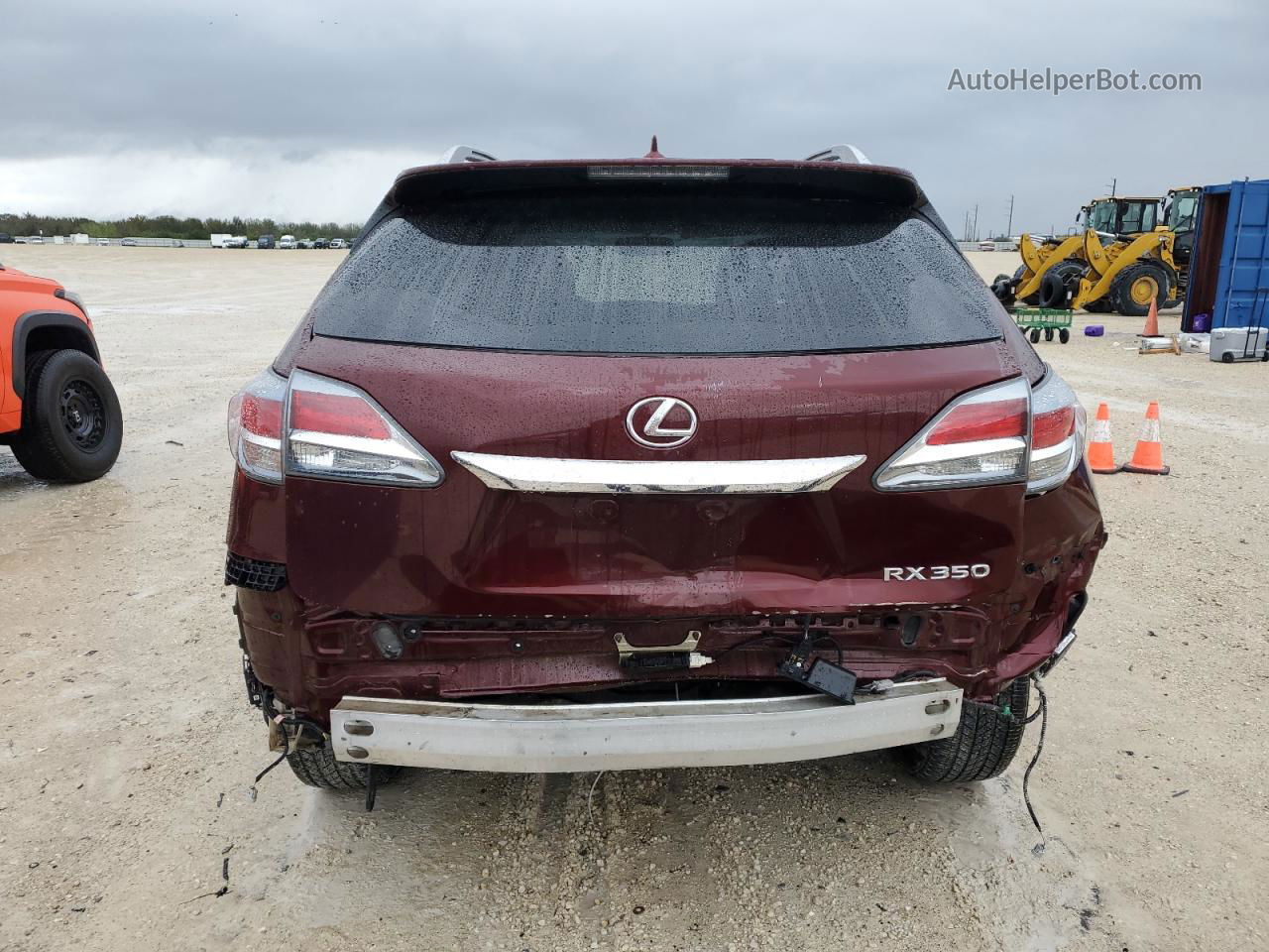 2013 Lexus Rx 350 Maroon vin: 2T2ZK1BA3DC127149