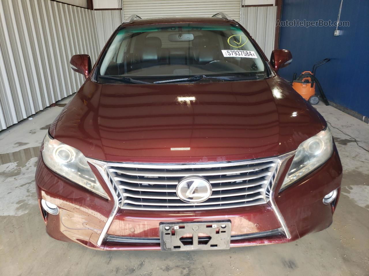 2015 Lexus Rx 350 Burgundy vin: 2T2ZK1BA3FC172479