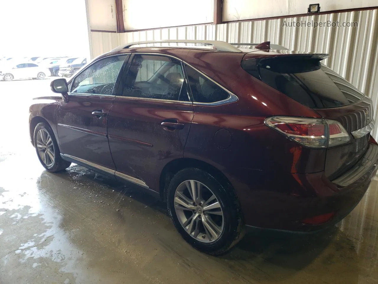 2015 Lexus Rx 350 Burgundy vin: 2T2ZK1BA3FC172479