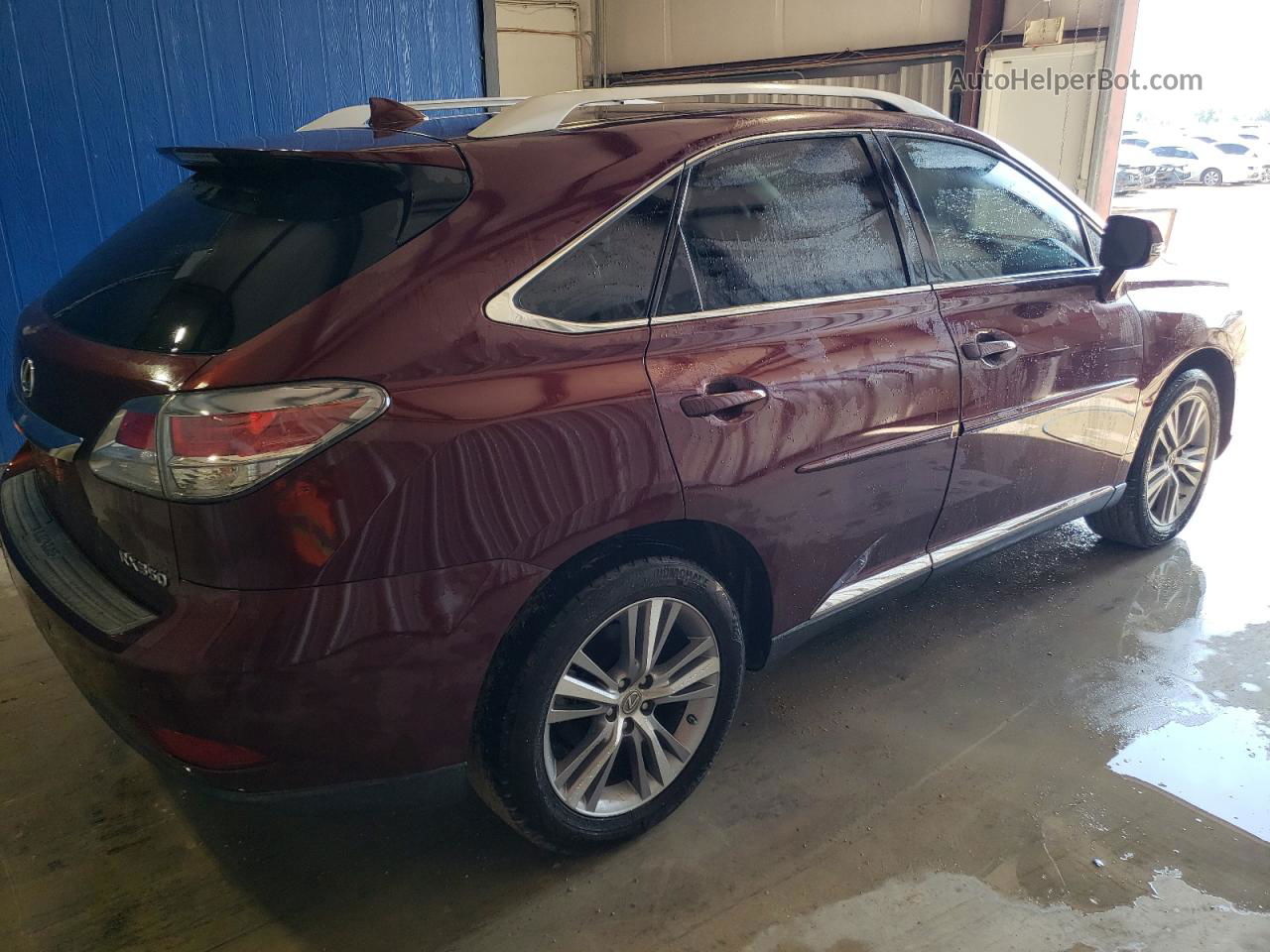 2015 Lexus Rx 350 Burgundy vin: 2T2ZK1BA3FC172479