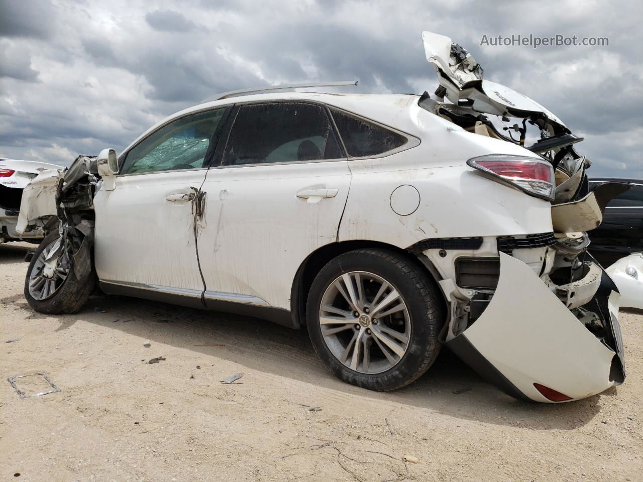 2015 Lexus Rx 350 White vin: 2T2ZK1BA3FC178802