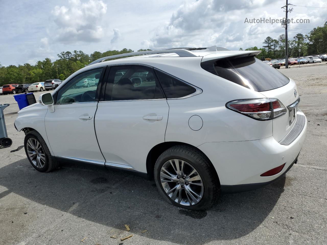 2015 Lexus Rx 350 White vin: 2T2ZK1BA3FC178928