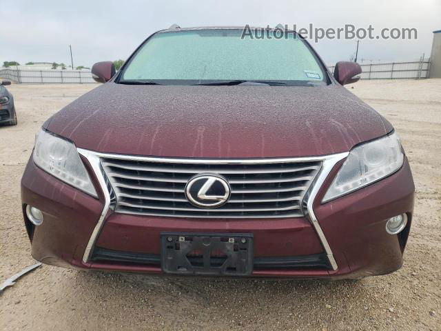 2015 Lexus Rx 350 Burgundy vin: 2T2ZK1BA3FC181585