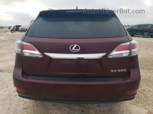 2015 Lexus Rx 350 Burgundy vin: 2T2ZK1BA3FC181585