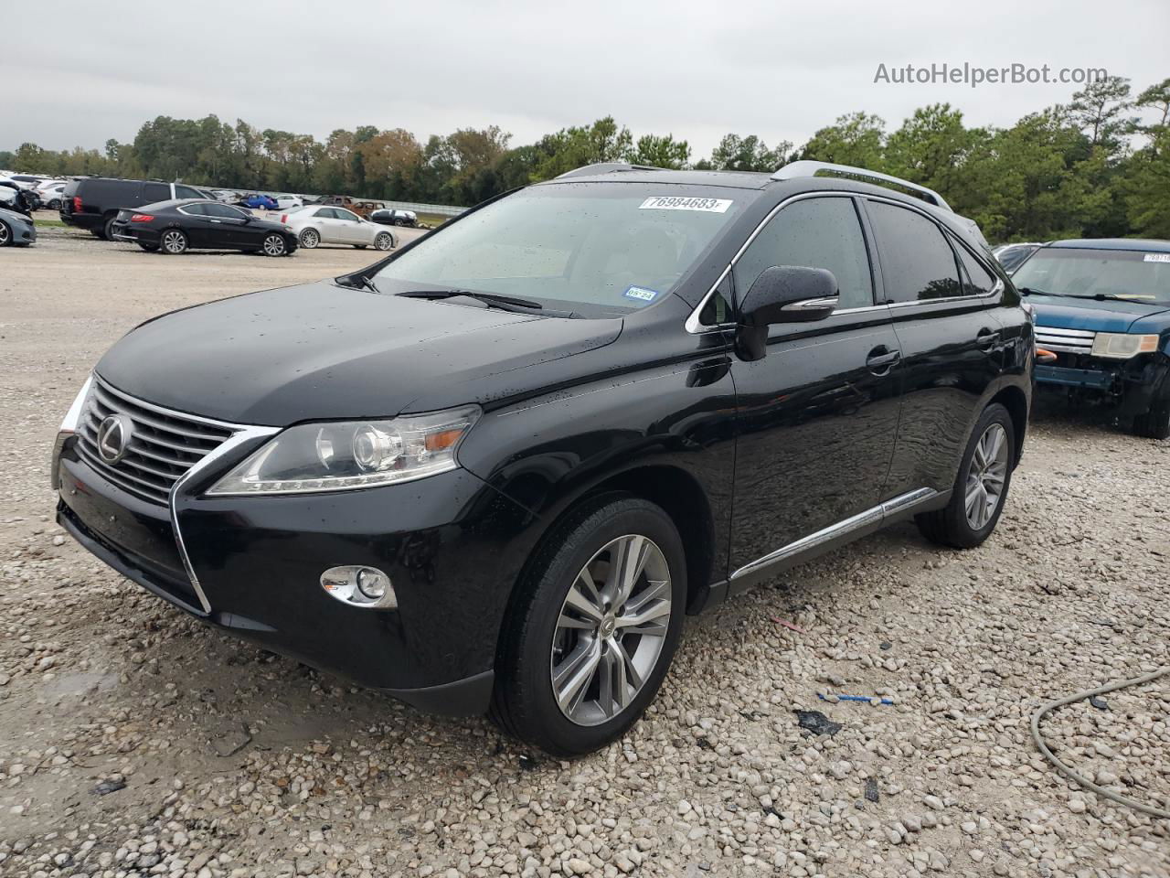 2015 Lexus Rx 350 Черный vin: 2T2ZK1BA3FC190416