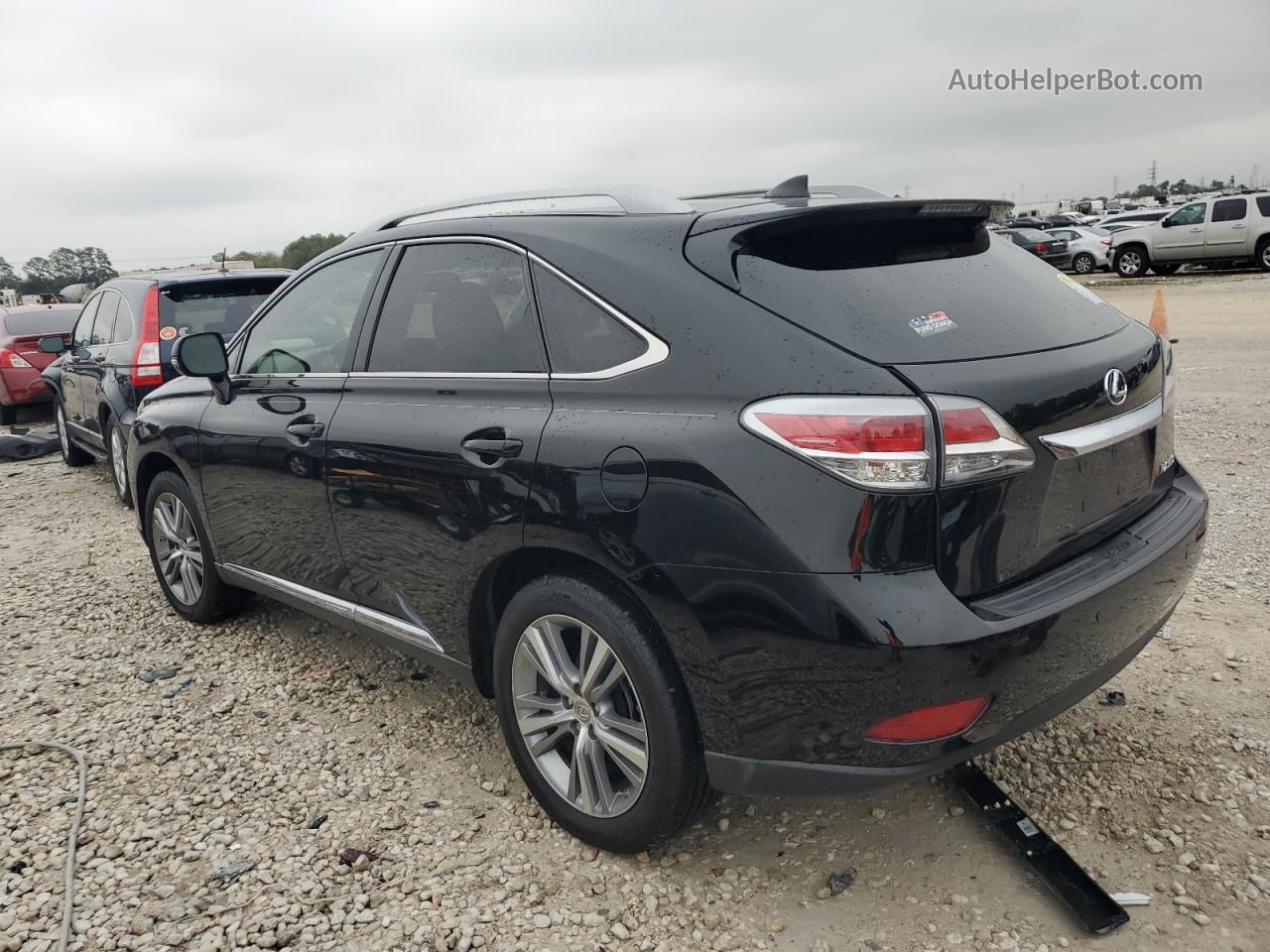 2015 Lexus Rx 350 Черный vin: 2T2ZK1BA3FC190416