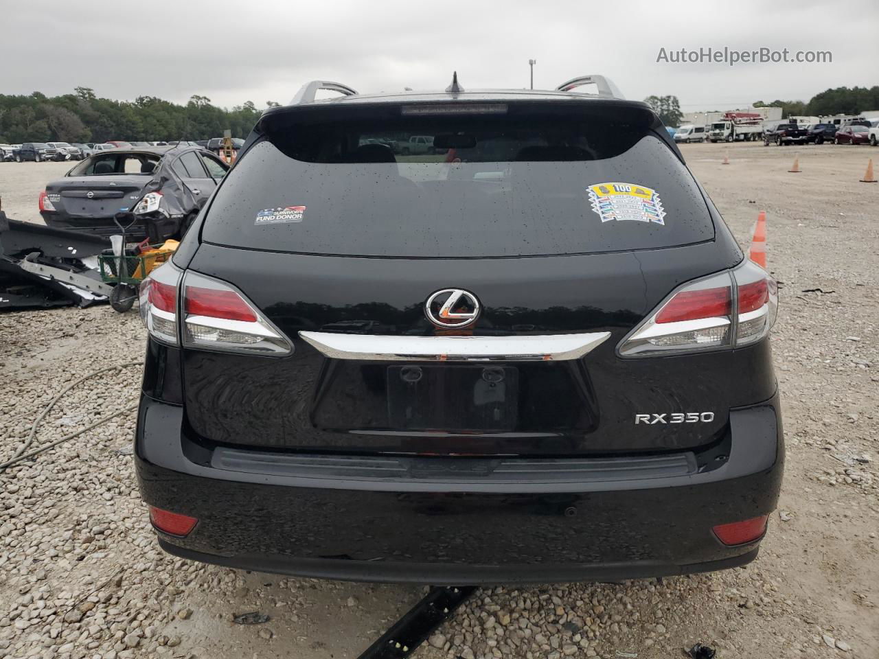 2015 Lexus Rx 350 Черный vin: 2T2ZK1BA3FC190416