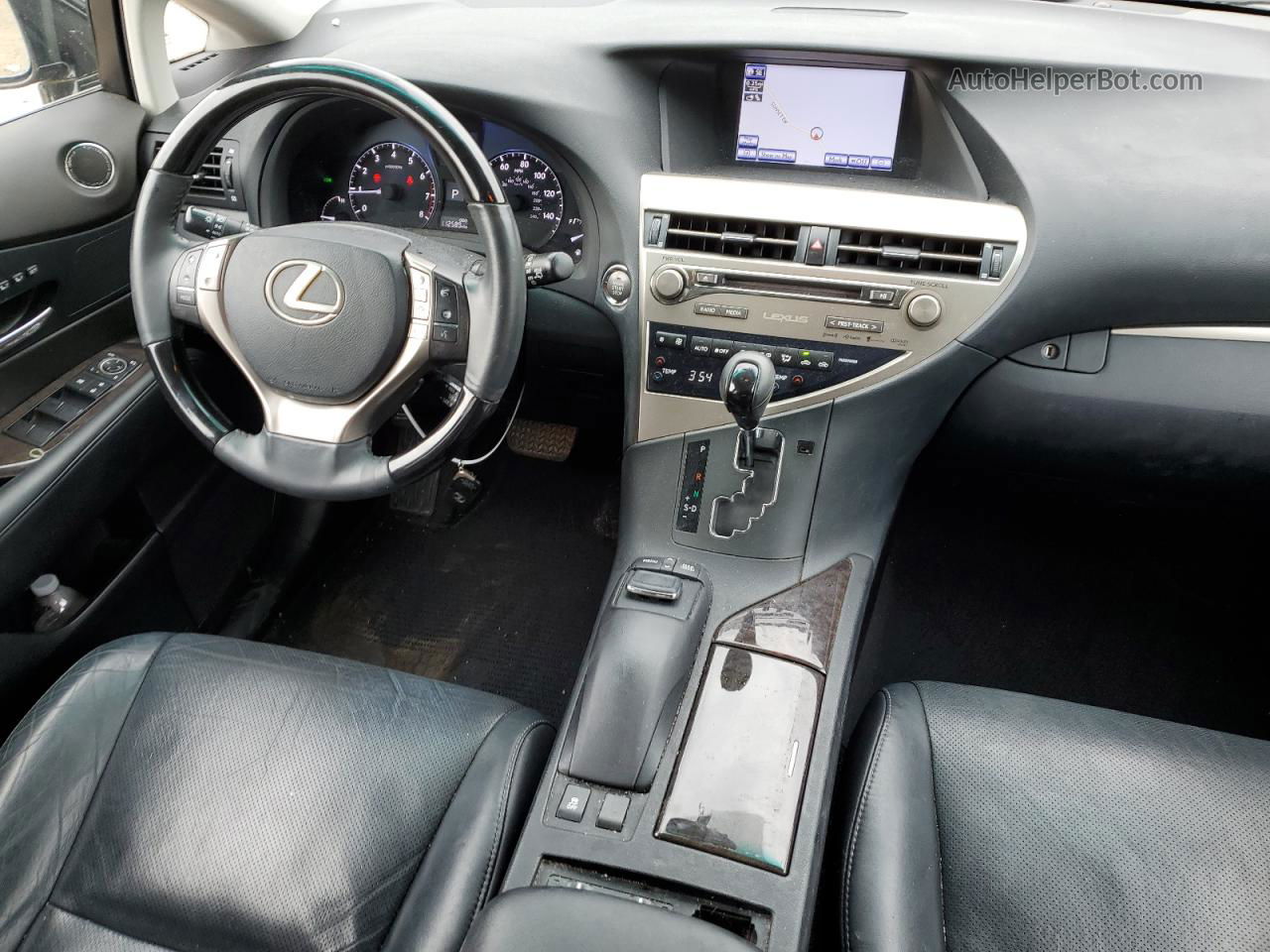 2015 Lexus Rx 350 Черный vin: 2T2ZK1BA3FC202032