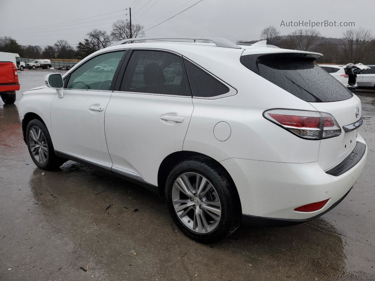 2015 Lexus Rx 350 White vin: 2T2ZK1BA3FC204671