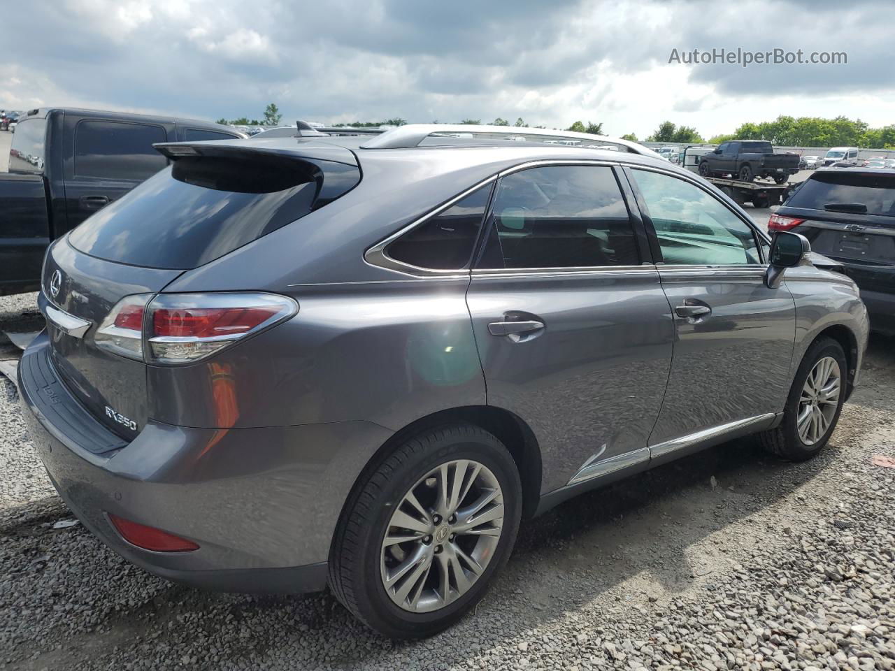 2013 Lexus Rx 350 Gray vin: 2T2ZK1BA4DC095540